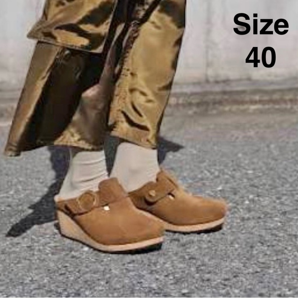 Birkenstocks’ Papillio Fanny Ring-Buckle -Dark Tea-Suede -  NEW- size 40 & 39